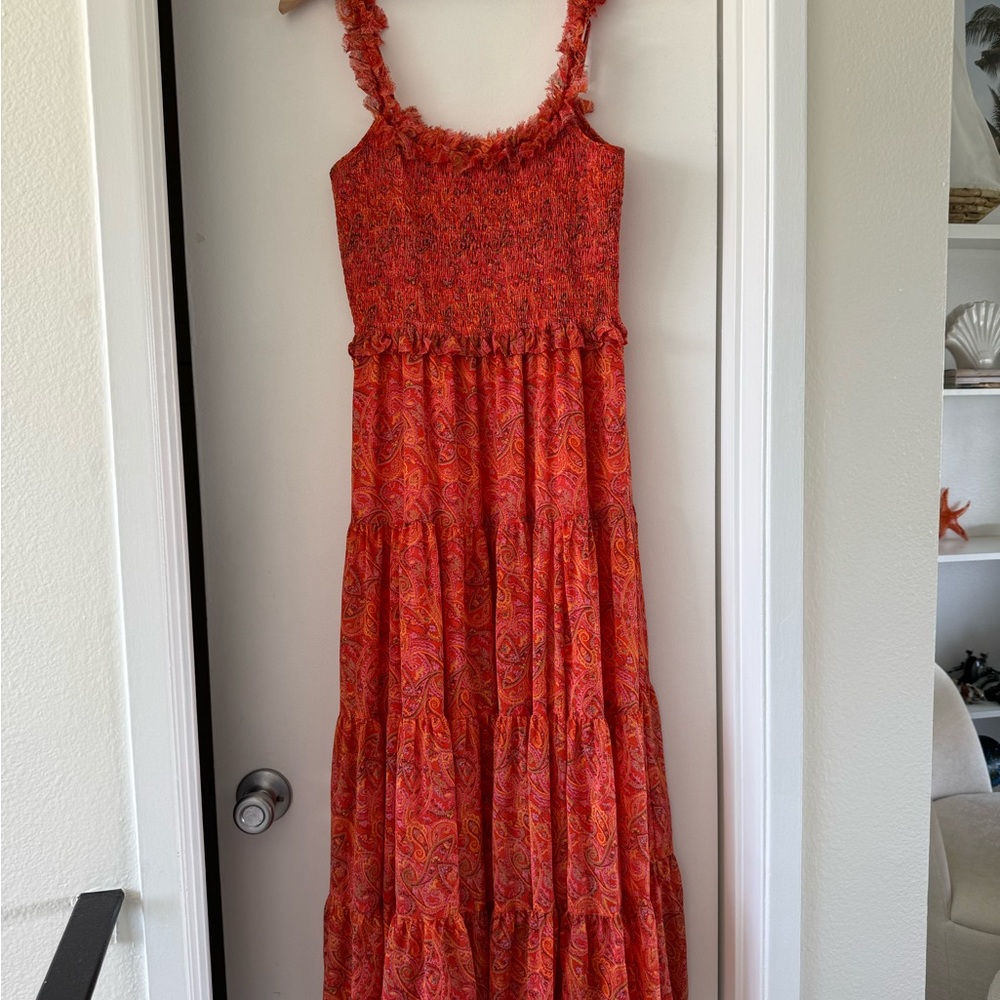Likely McKay Paisley Midi Dress